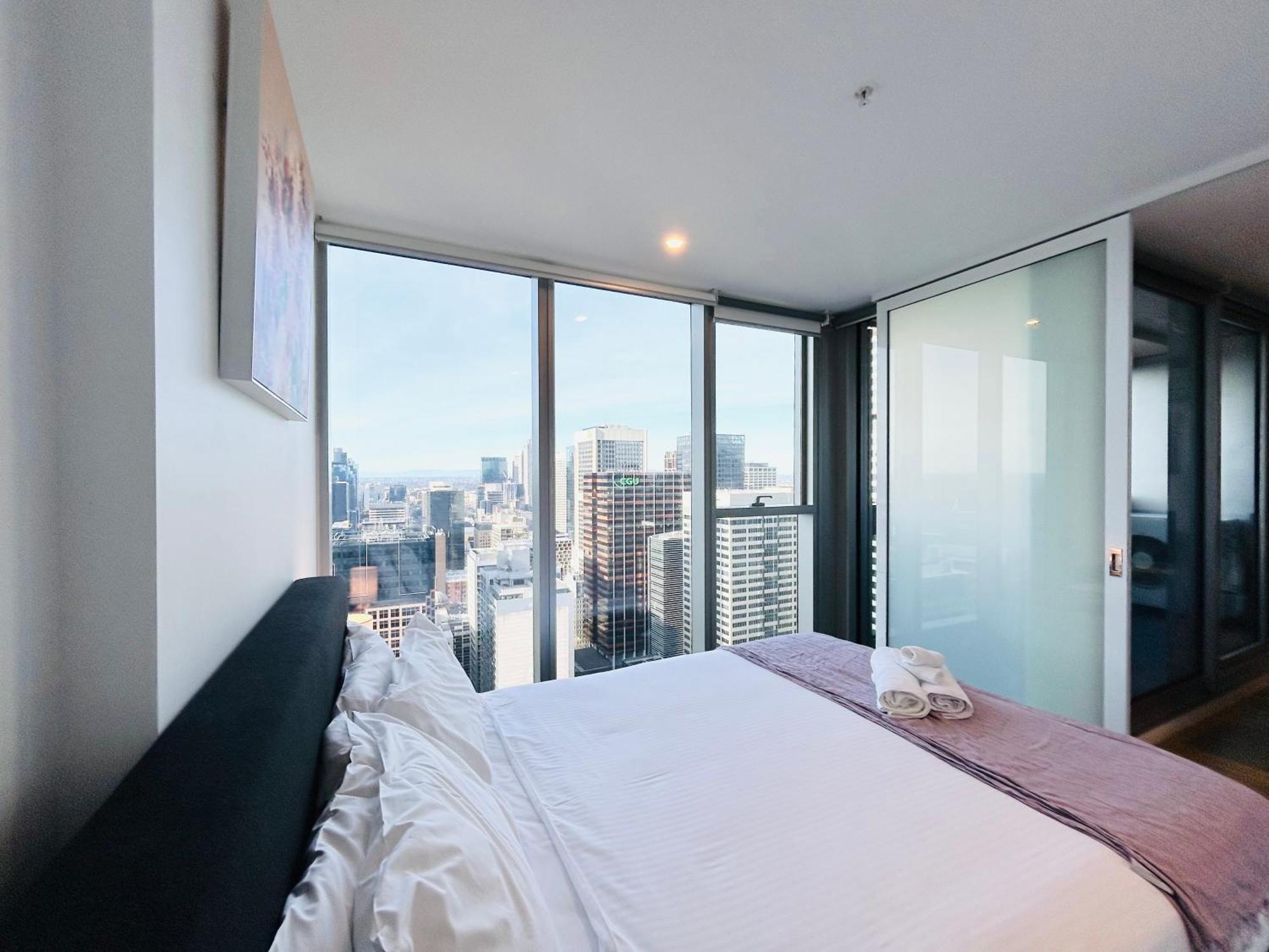 The Escape In Southern Cross Station Apartment Melbourne Phòng bức ảnh